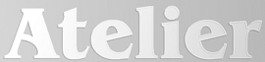 Schriftzug Atelier